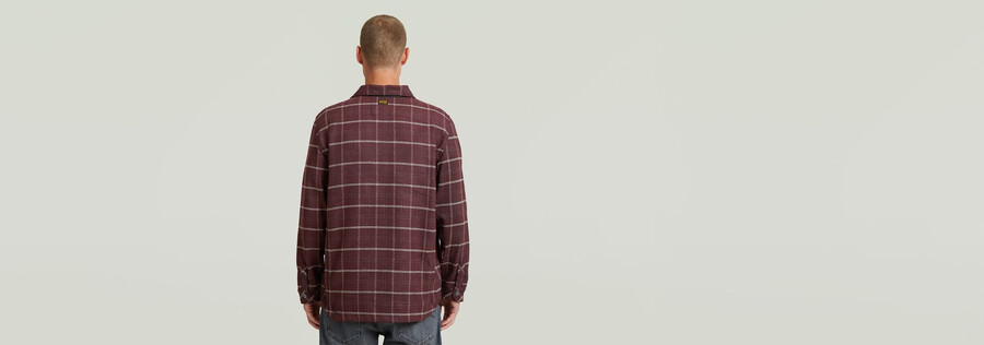 zip regular overshirt