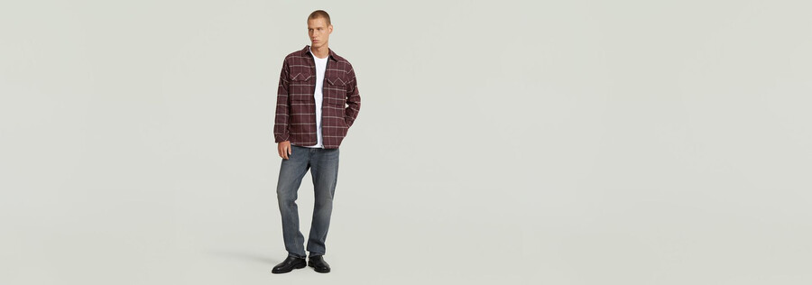 zip regular overshirt