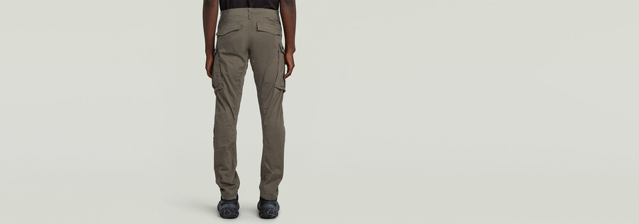 rovic zip 3d regular tapered pants
