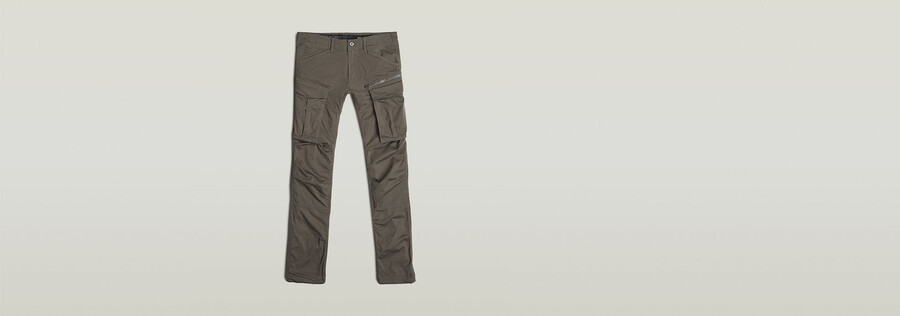 rovic zip 3d regular tapered pants