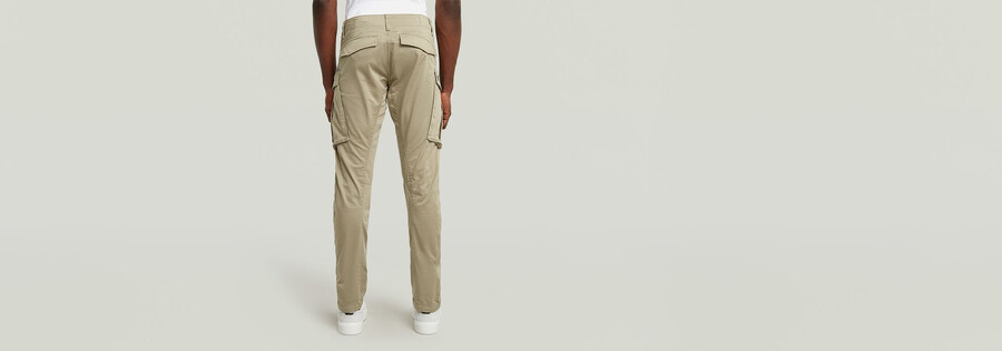 rovic zip 3d regular tapered pants
