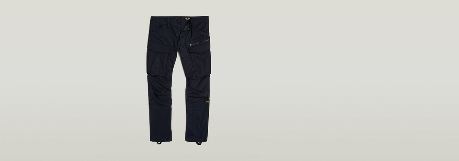 rovic zip 3d regular tapered pants