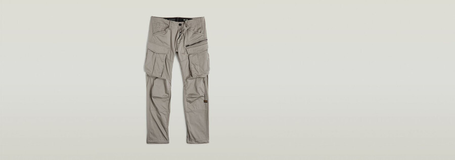 rovic zip 3d regular tapered pants