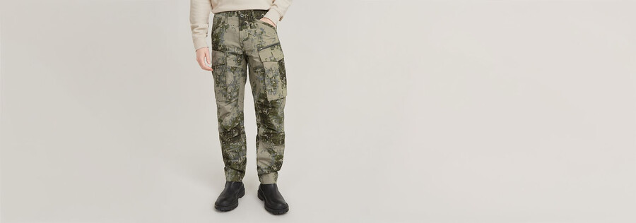 rovic pants zip 3d regular tapered