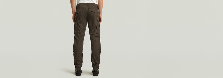 rovic zip 3d regular tapered pants