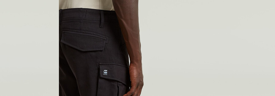 rovic zip 3d regular tapered pants
