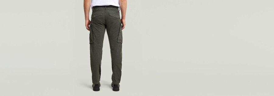 rovic zip 3d regular tapered pants