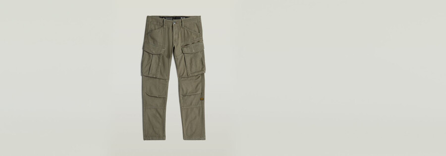 rovic zip 3d regular tapered pants