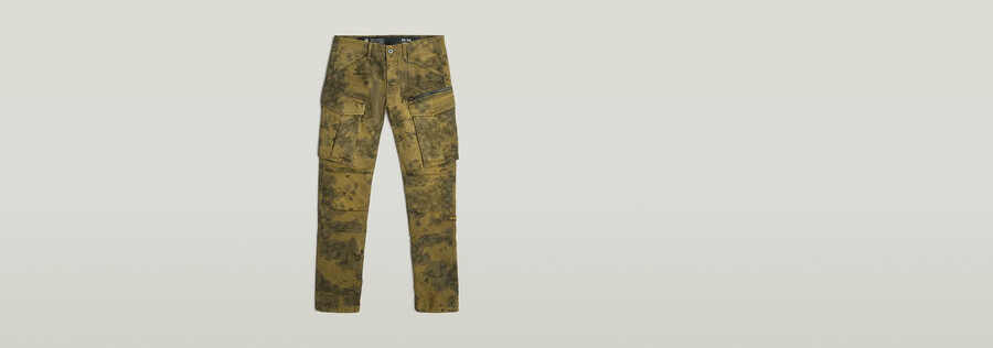 rovic zip 3d regular tapered pants