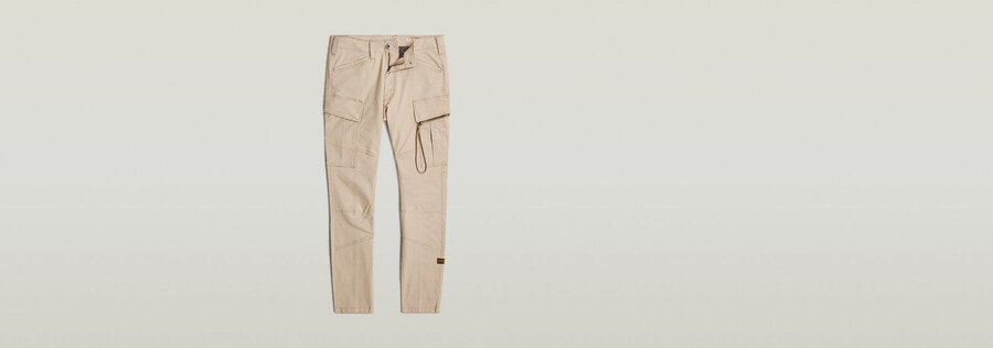 3d skinny cargo pants 2.0 mit reißverschlusstasche