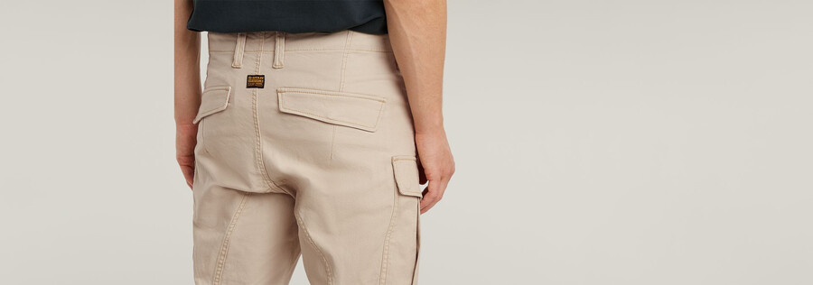 3d skinny cargo pants 2.0 mit reißverschlusstasche