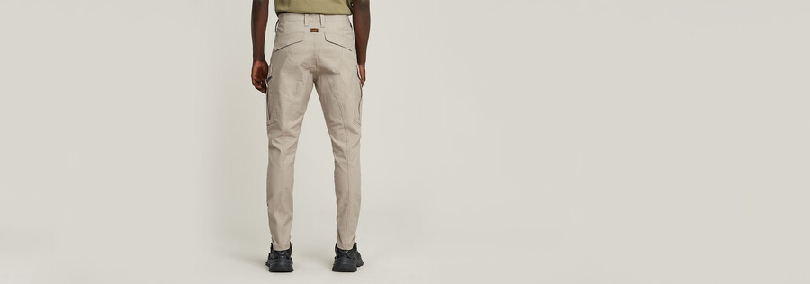 3d skinny cargo pants 2.0 mit reißverschlusstasche