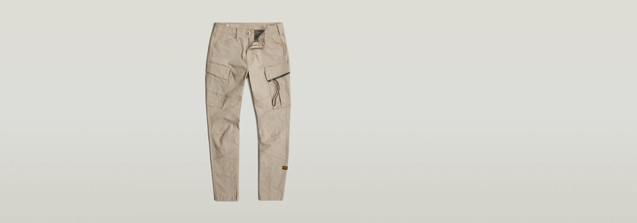 3d skinny cargo pants 2.0 mit reißverschlusstasche