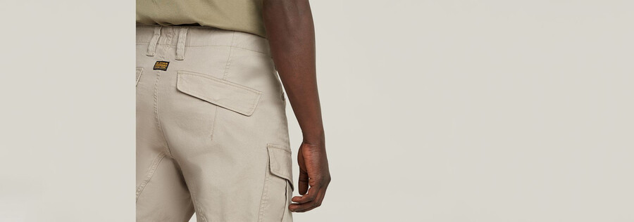 3d skinny cargo pants 2.0 mit reißverschlusstasche