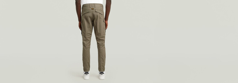 3d skinny cargo pants 2.0 mit reißverschlusstasche