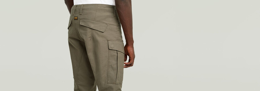 3d skinny cargo pants 2.0 mit reißverschlusstasche