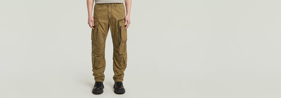 rovic zip 3d loose pants