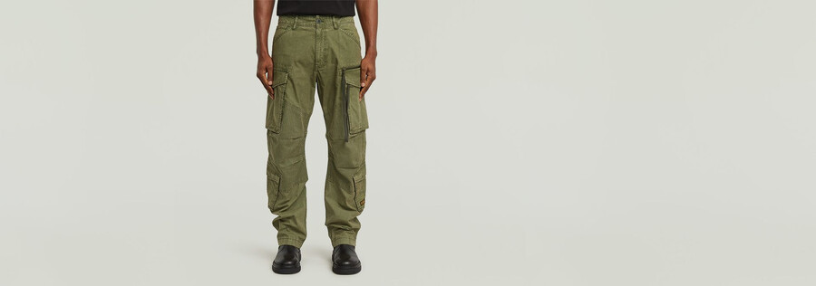 rovic zip 3d loose pants