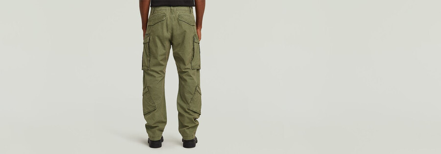 rovic zip 3d loose pants