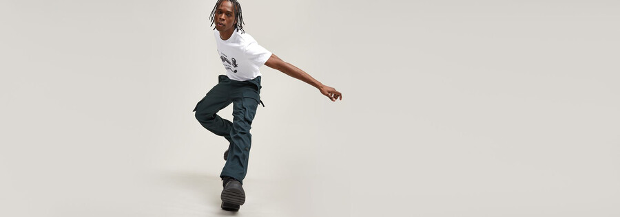 r-3n regular straight cargo pants