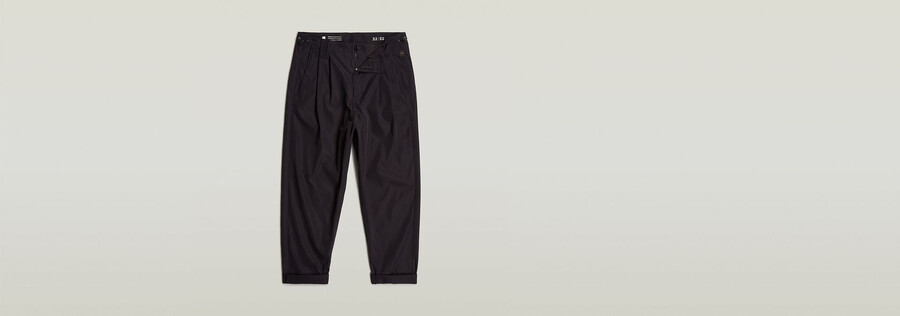 plissierte tech chino relaxed