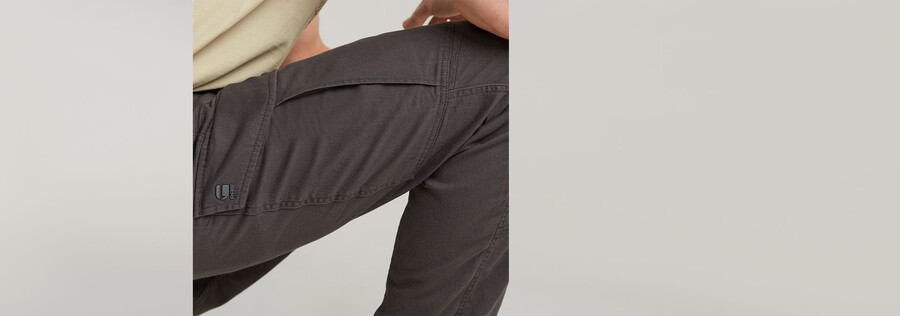 cargo 3d regular tapered pants