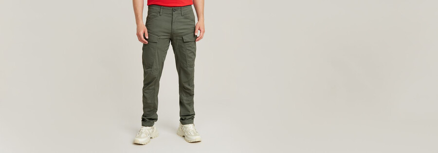 cargo 3d regular tapered pants