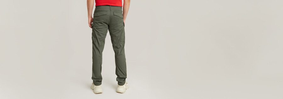 cargo 3d regular tapered pants