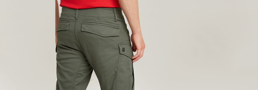 cargo 3d regular tapered pants