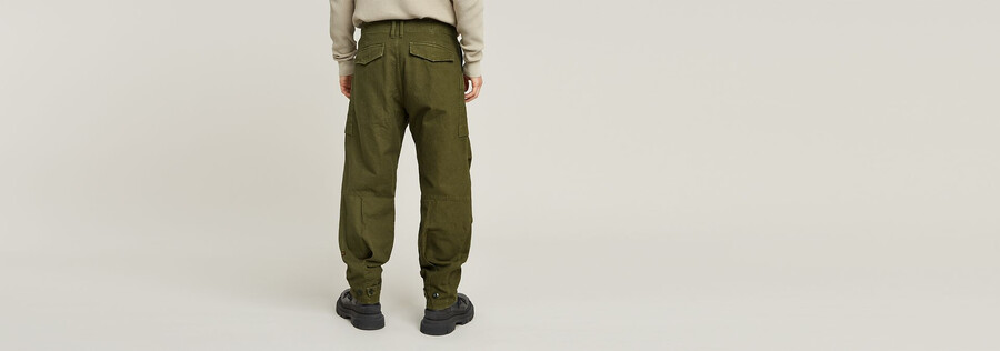 fatigue relaxed tapered pants
