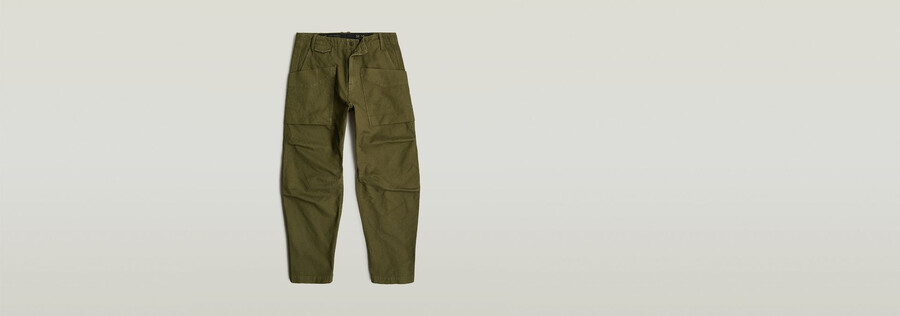 fatigue relaxed tapered pants