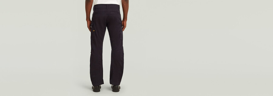 3d regular straight cargo pants