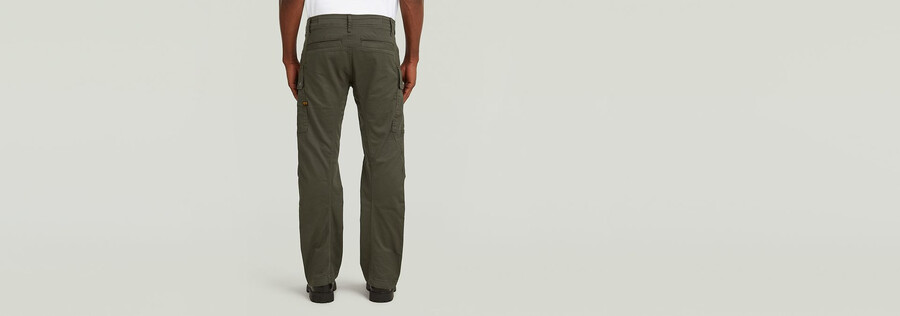 3d regular straight cargo pants