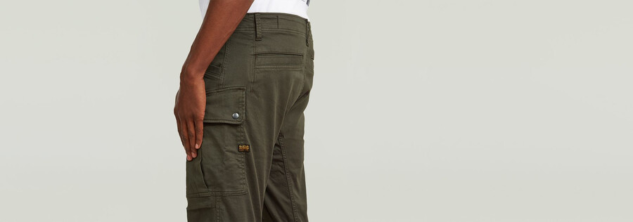 3d regular straight cargo pants