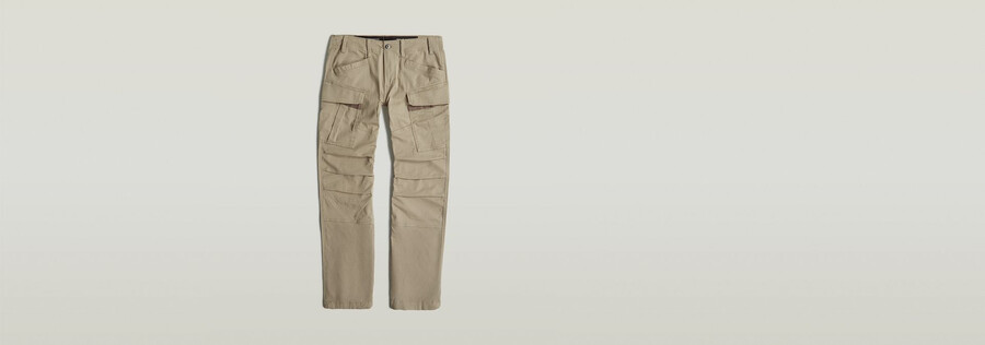 3d regular straight cargo pants