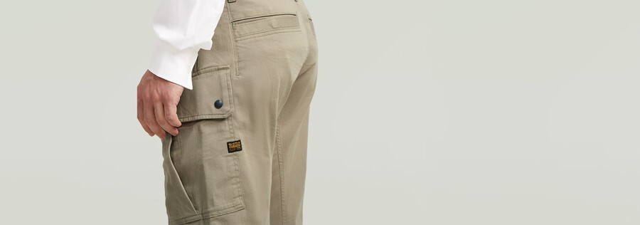 3d regular straight cargo pants