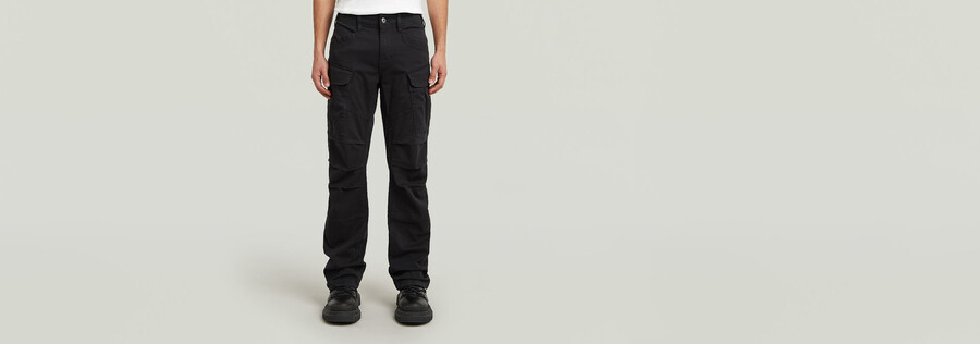 3d regular straight cargo pants