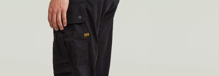 3d regular straight cargo pants