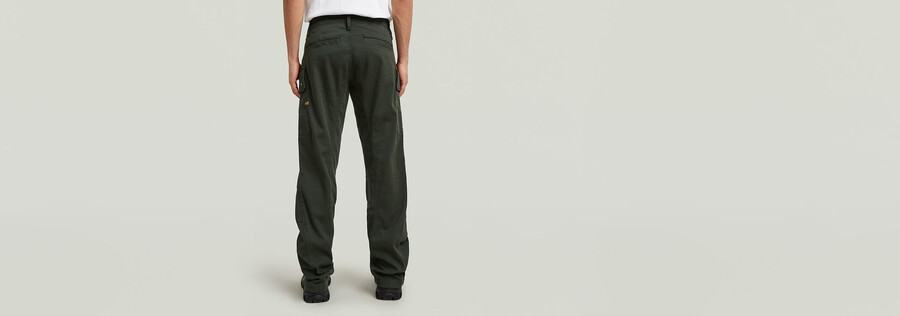 3d regular straight cargo pants