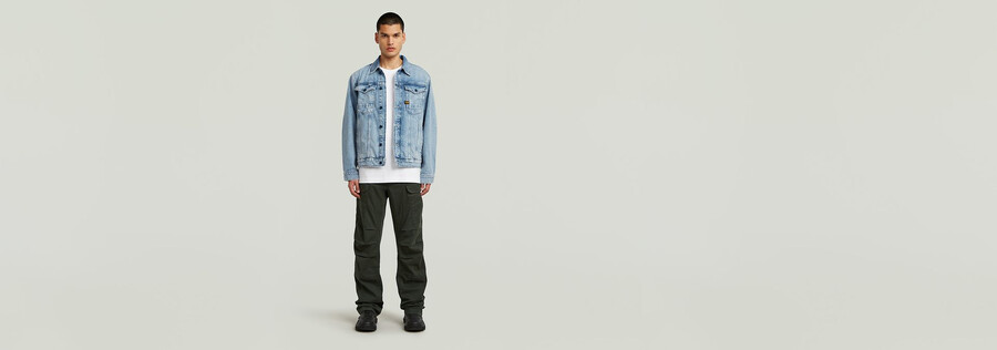 3d regular straight cargo pants