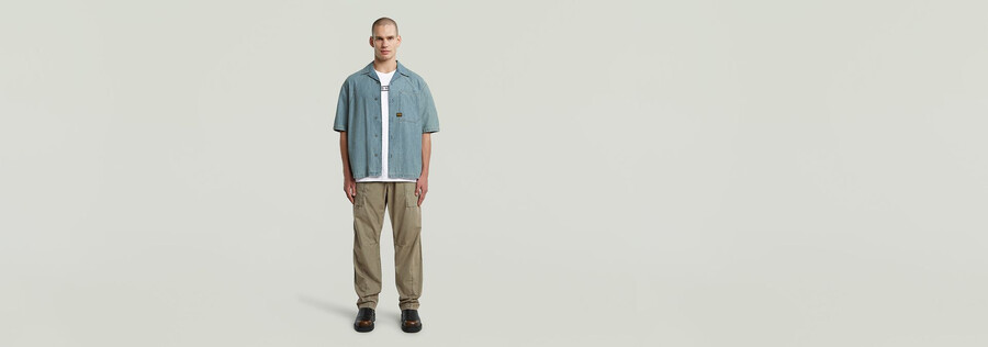 cargohosen mit fatigue-funktion
