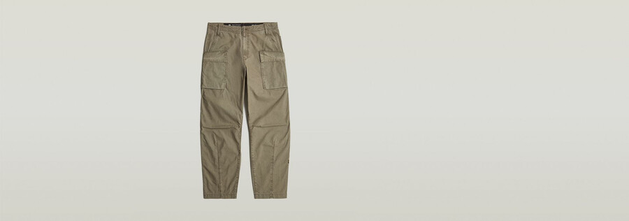cargohosen mit fatigue-funktion