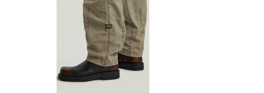cargohosen mit fatigue-funktion