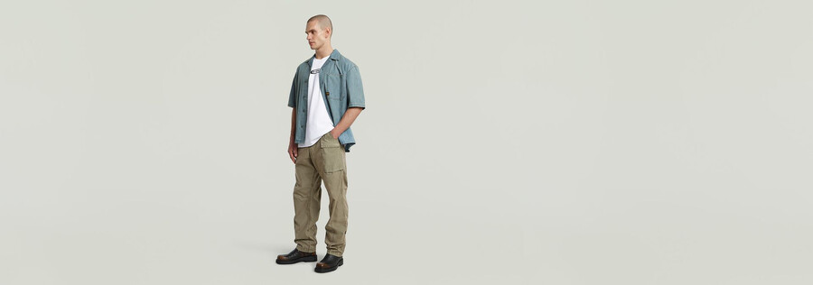 cargohosen mit fatigue-funktion