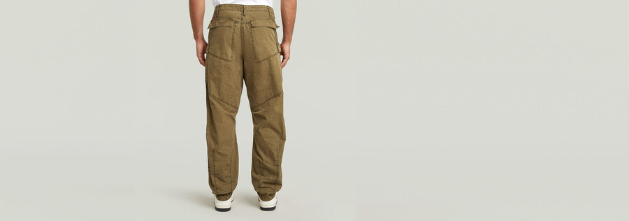cargohosen mit fatigue-funktion