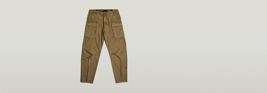 cargohosen mit fatigue-funktion