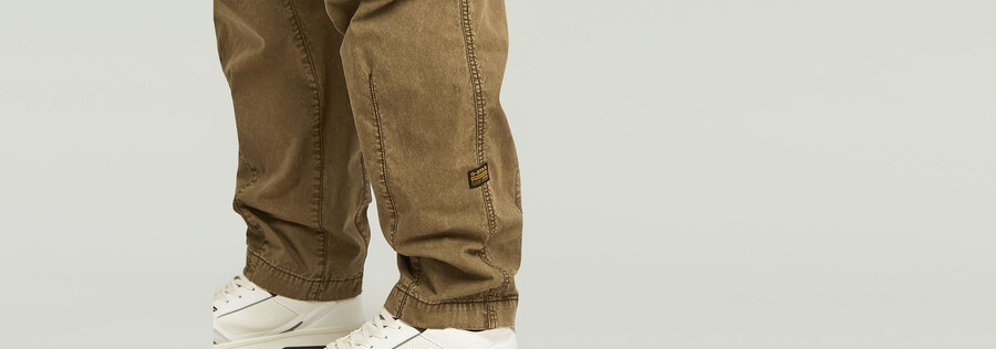 cargohosen mit fatigue-funktion