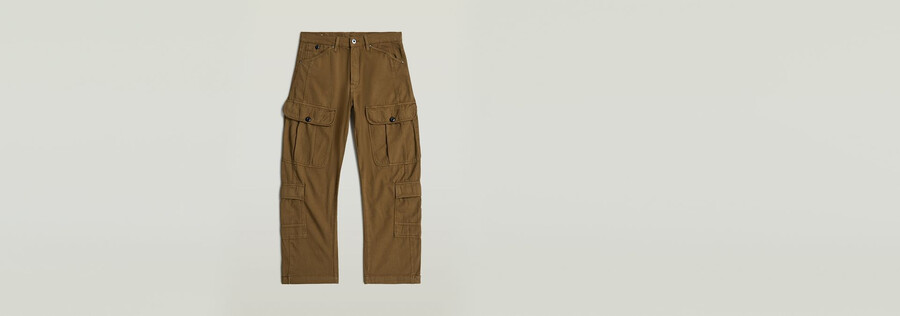 bend 3d cargo loose pants