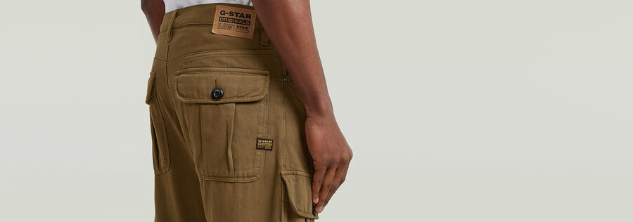 bend 3d cargo loose pants