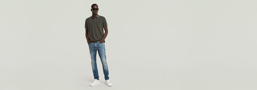 dunda overdyed slim polo